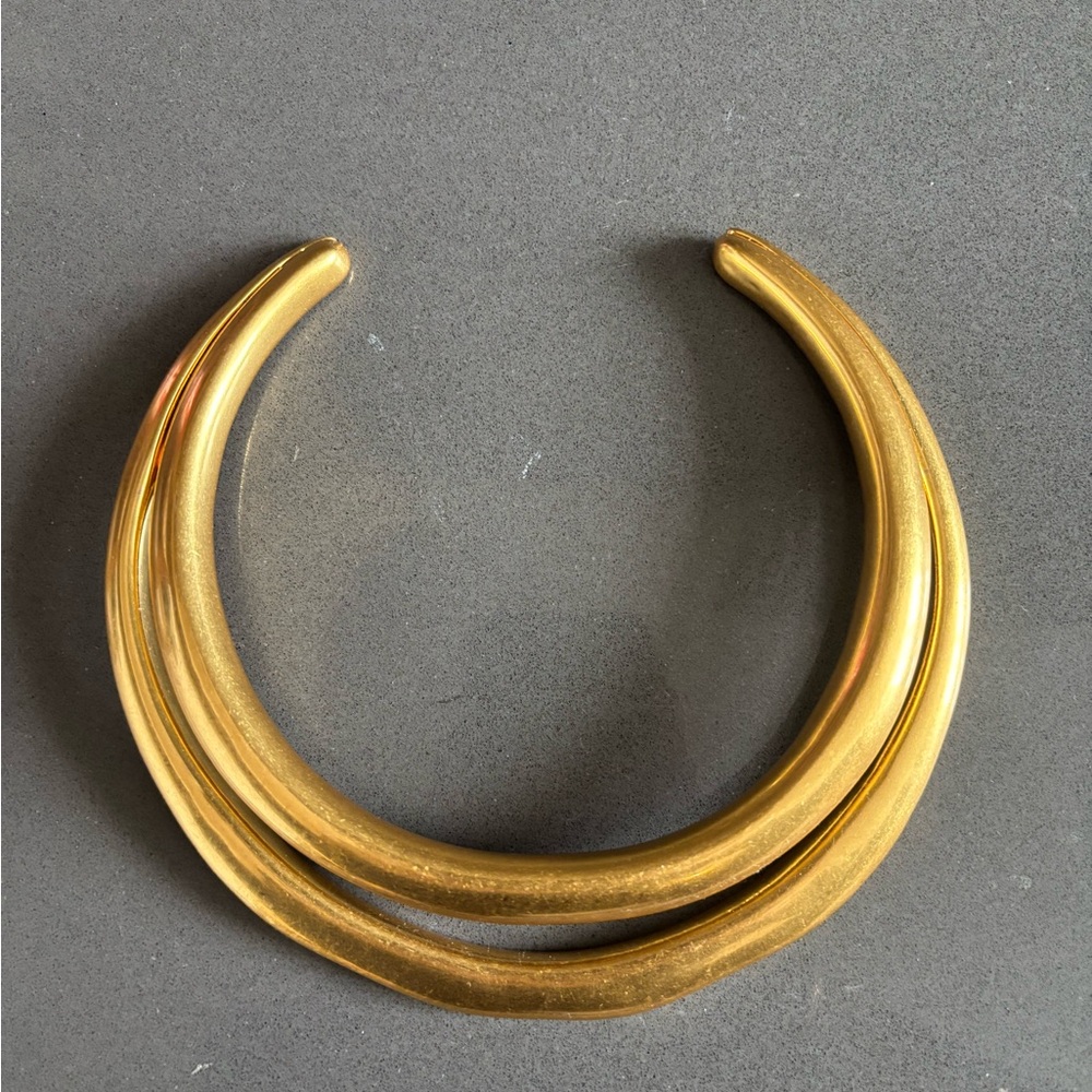 Donna Karan Structured Collar Necklace